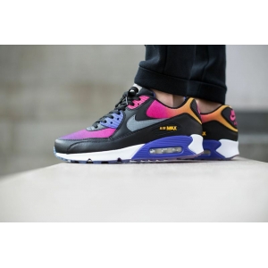 Кроссовки Nike air max 90 "Закат" (violet/pink) арт.001