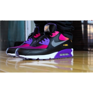 Кроссовки Nike air max 90 "Закат" (violet/pink) арт.001