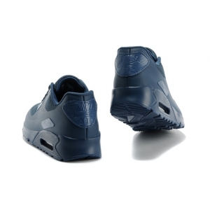 Кроссовки Nike air max 90 hyperfuse арт.009 темно-синий(dark blue)