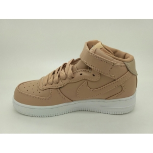 Кроссовки Nike air force 1 mid арт.819677 200 бежевые
