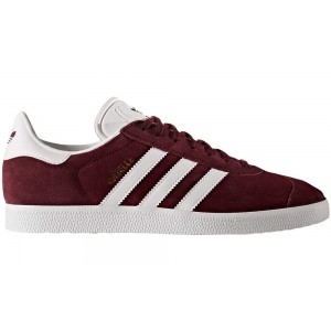 Кроссовки ADIDAS GAZELLE арт.106 вишневый/белый (chery/white)