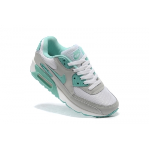 Кроссовки Nike air max 90 grey/green арт.302519 174