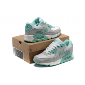 Кроссовки Nike air max 90 grey/green арт.302519 174